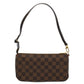 Louis Vuitton Pochette Accessoire  Canvas Clutch Bag