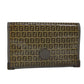 Fendi Zucchino  Canvas Clutch Bag (Pre-Owned)