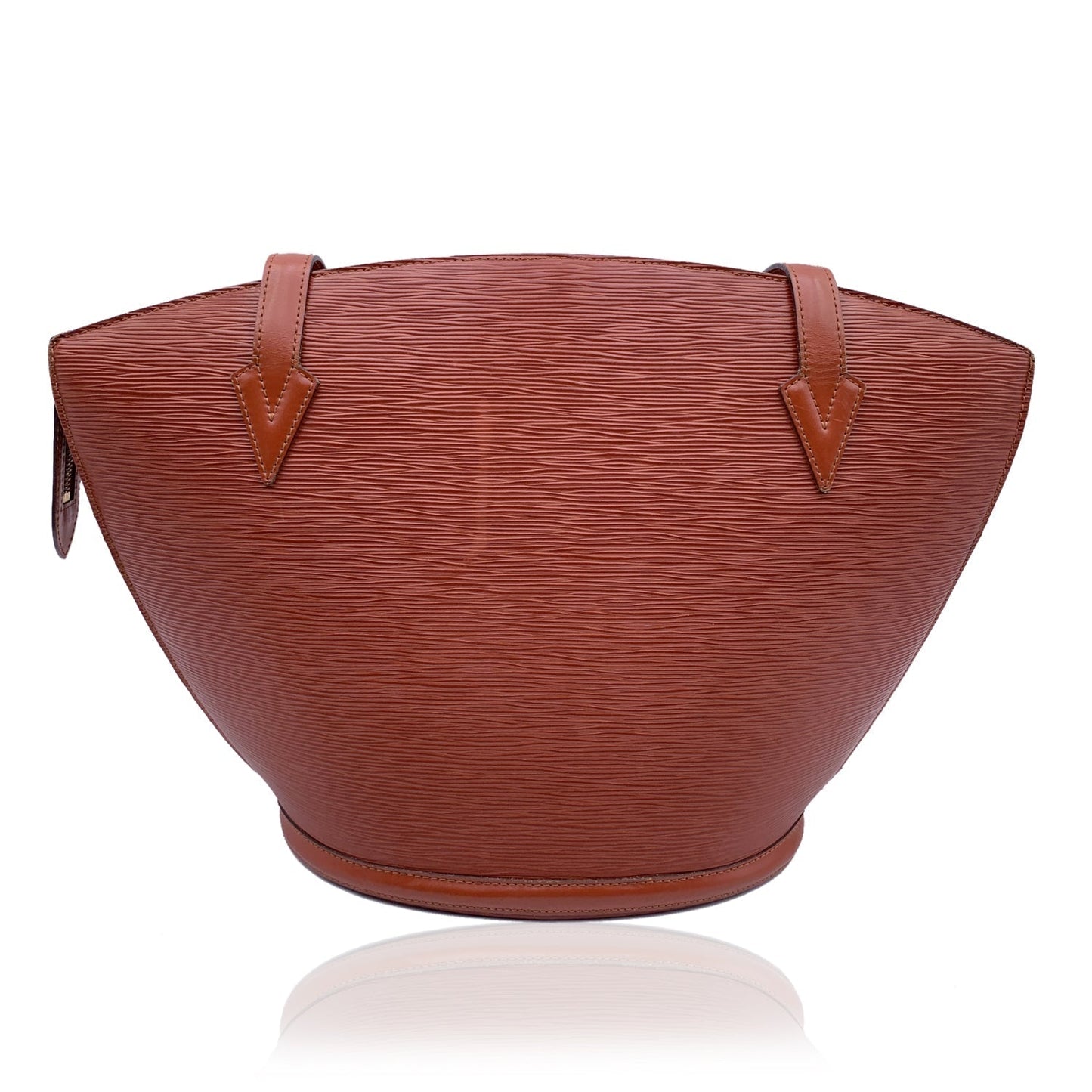 LOUIS VUITTON   Epi Red Leather Saint Jacques Gm Tote Bag