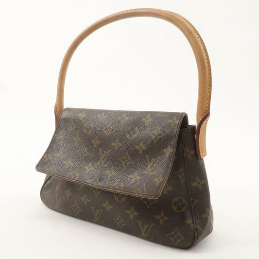 Louis Vuitton Monogram Mini Looping Shoulder Bag Hand Bag M51147
