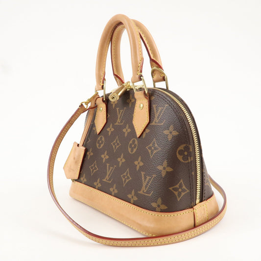 Louis Vuitton Monogram Alma BB 2Way Hand Bag Shoulder Bag M53152