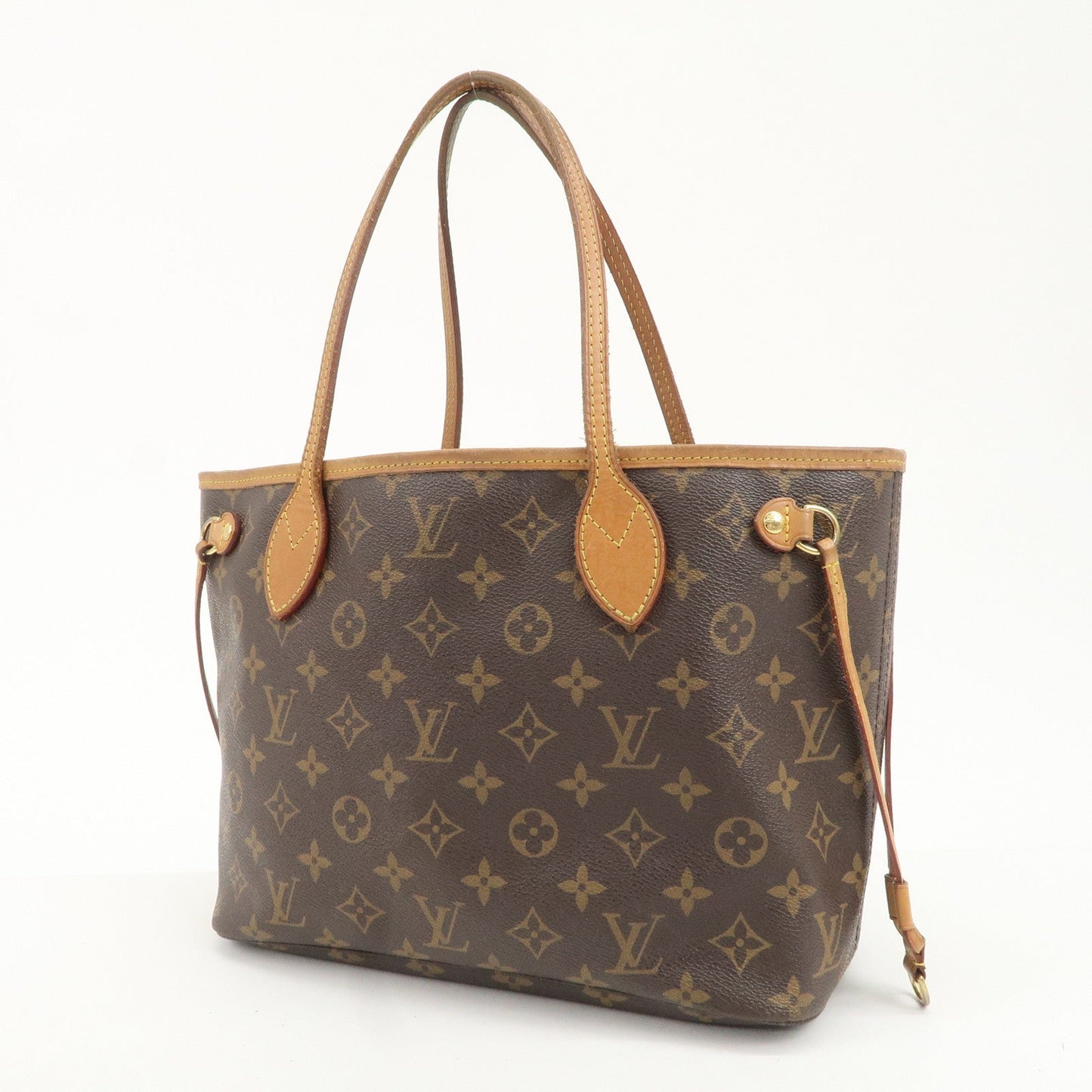 Louis Vuitton Monogram Neverfull PM Tote Bag Fuchsia M41001