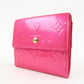 Louis Vuitton Vernis Porte Monnaie Billets Carte Credit M9139F