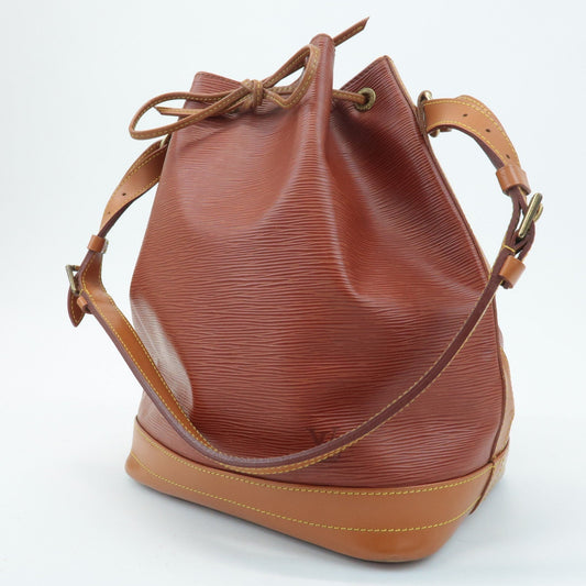 Louis Vuitton Epi Noe Shoulder Bag Kenya Brown M44003