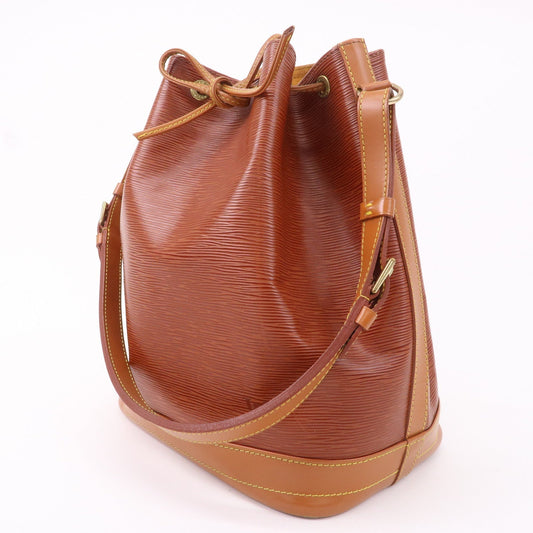 Louis Vuitton Epi Noe Bi-Color Shoulder Bag Kenya Brown M44028