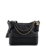 CHANEL Gabrielle Hobo Quilted Aged Calfskin Medium