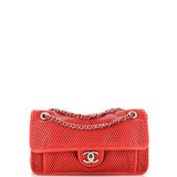 CHANEL Up In The Air Flap Bag Perforated Leather Medium