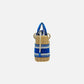 CHRISTIAN DIOR Wicker Oblique Blue & White Top Handle