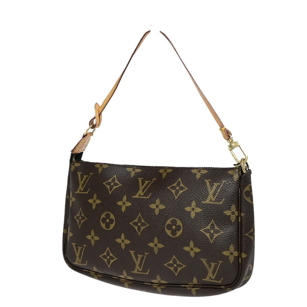 Louis Vuitton Pochette Accessoires  Canvas Clutch Bag