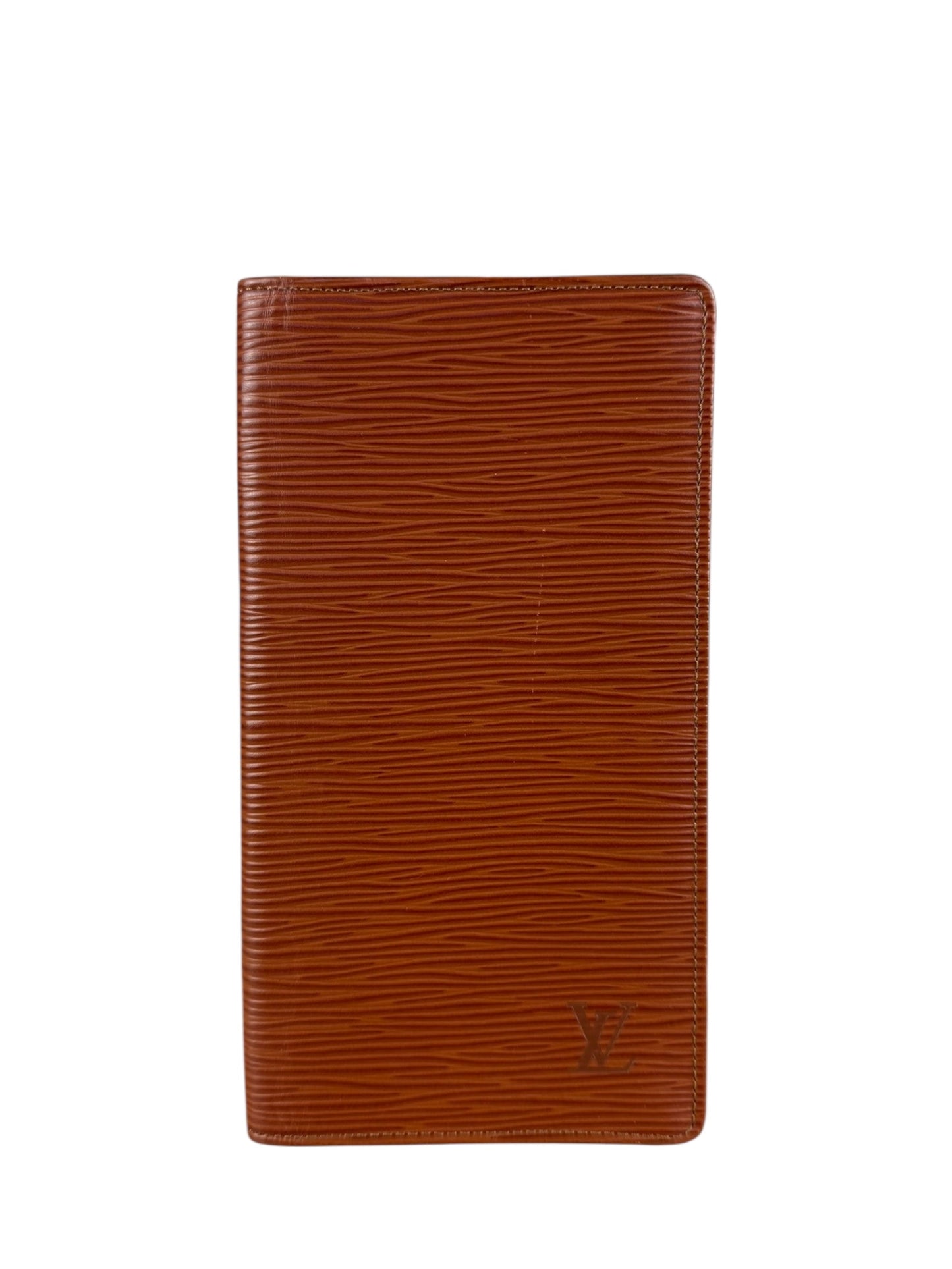 Louis Vuitton Brown Epi Long Bifold Wallet