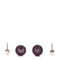 Christian Dior Crystal Pearl Dior Tribales Earrings Black Pink