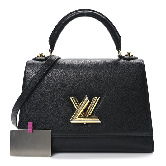 Louis Vuitton Taurillon Twist One Handle MM Black