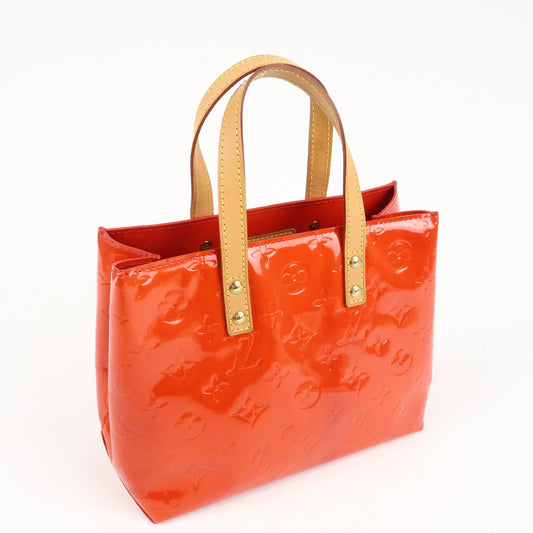 Louis Vuitton Monogram Vernis Lead PM Hand Bag Rouge M91088
