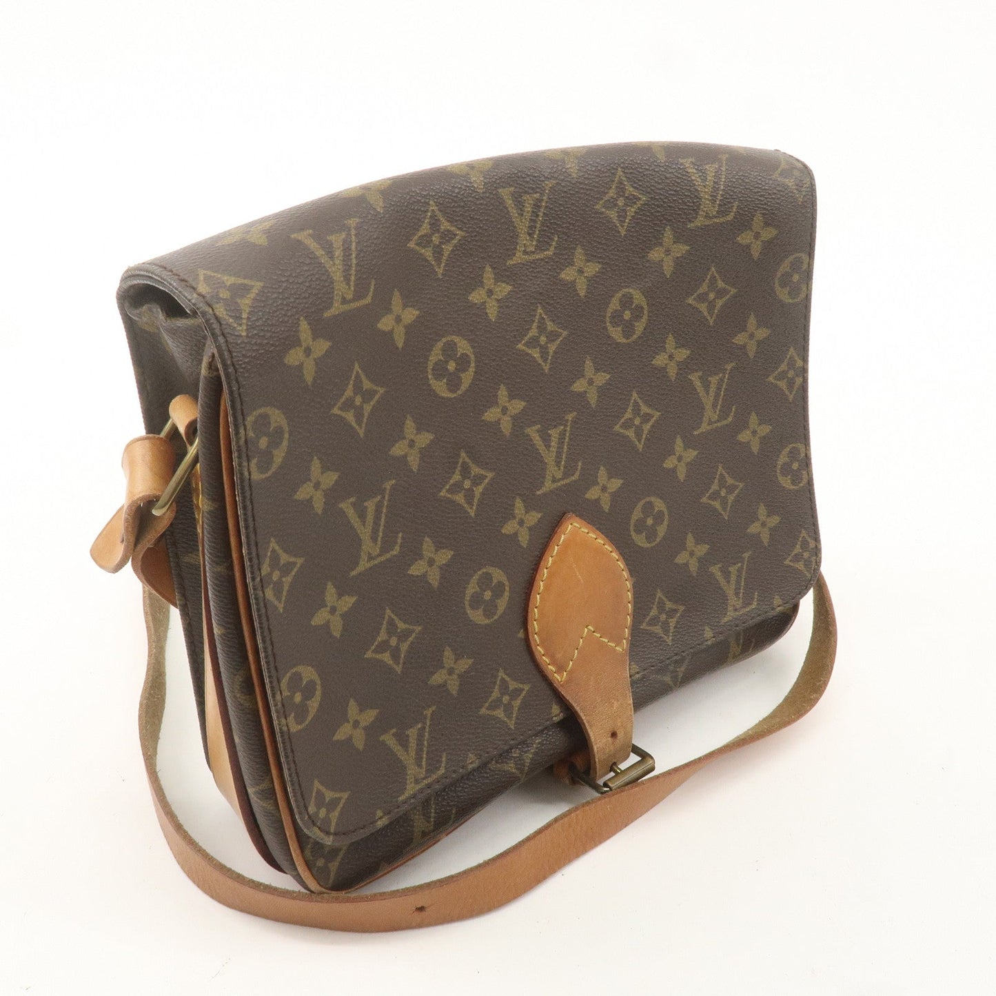 Louis Vuitton Monogram Cartouchiere 26 Shoulder Bag M51252