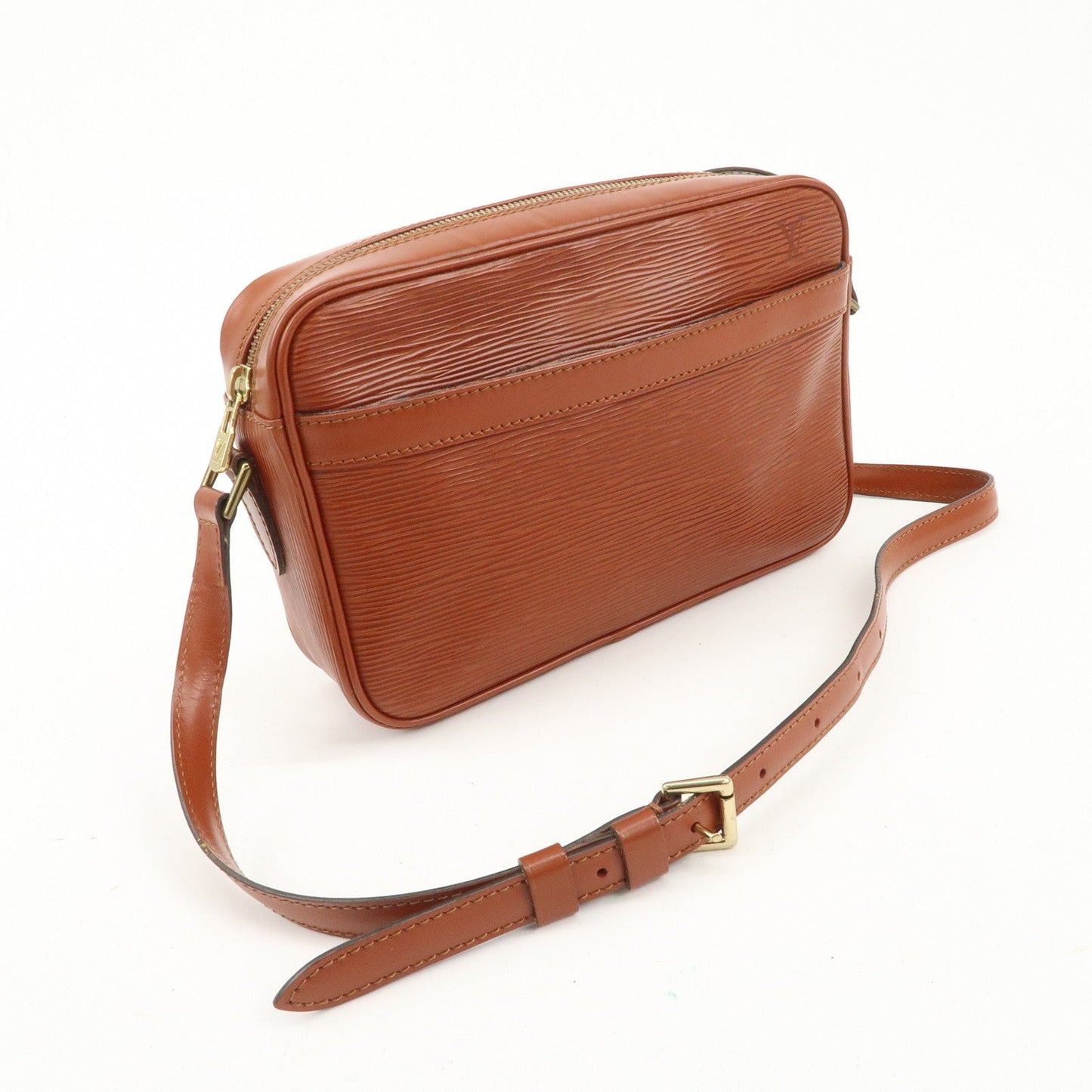 Louis Vuitton Epi Trocadero 24 Shoulder Bag Brown M52313  d