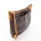 Louis Vuitton Monogram Odeon MM Shoulder Bag Brown M56389