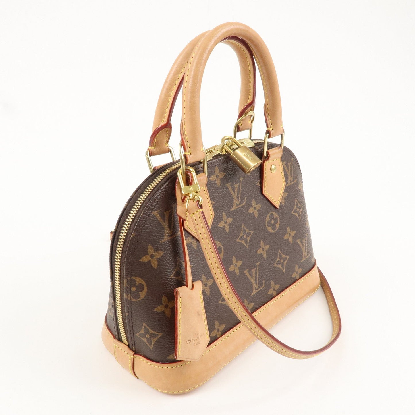 Louis Vuitton Monogram Alma BB 2Way Hand Bag Shoulder Bag M53152
