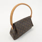 Louis Vuitton Monogram Mini Looping Shoulder Bag Brown M51147