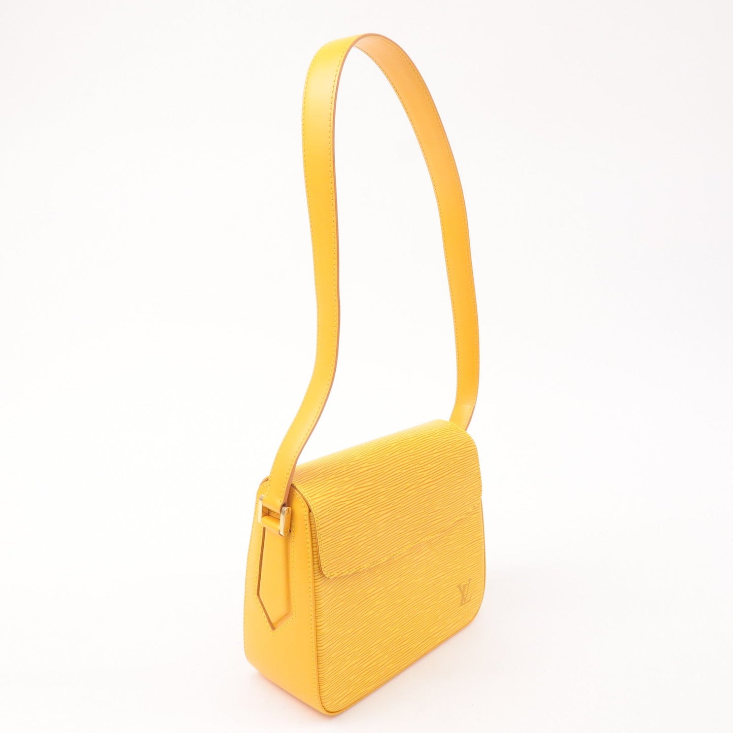 Louis Vuitton Epi Buci Shoulder Bag Tassili Yellow M52209