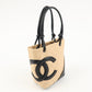 CHANEL COCO Mark Cambon Line Lamb Skin Small Tote Bag A25166  d