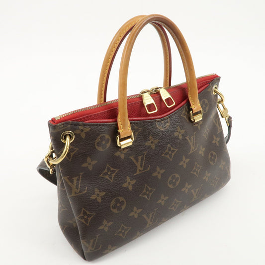 Louis Vuitton Monogram Pallas BB 2Way Hand Bag Shoulder Bag M41241