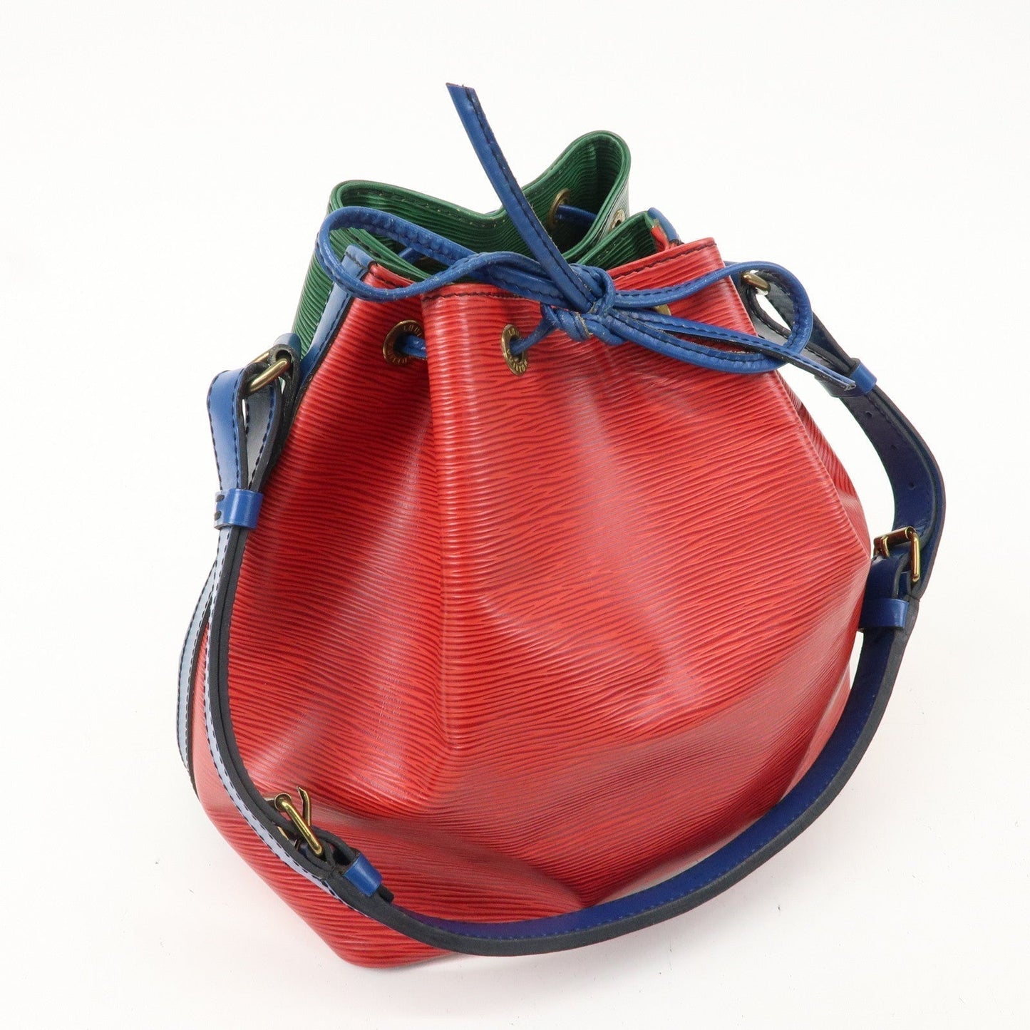 Louis Vuitton Epi Petit Noe Tricolore Shoulder Bag M40678