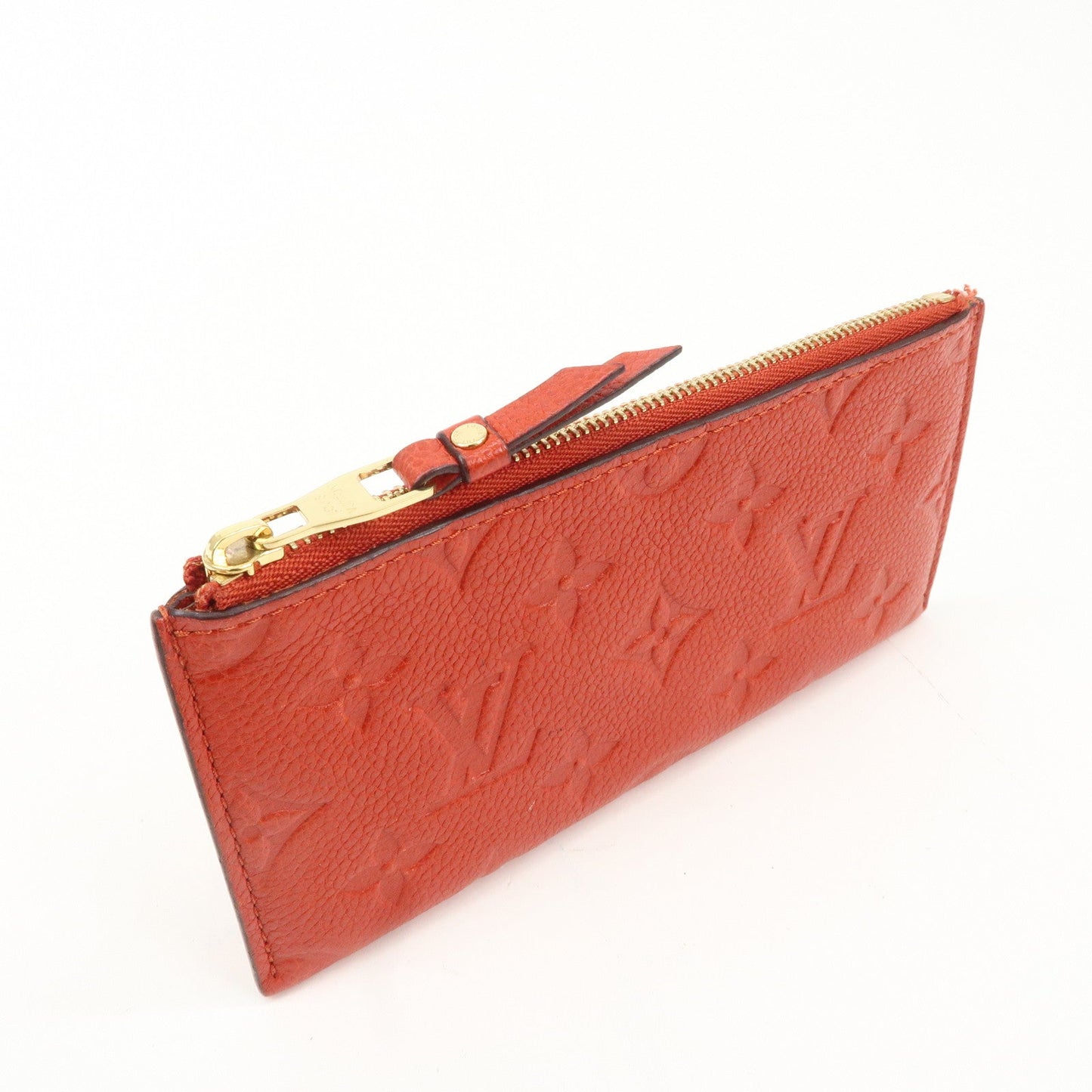 Louis Vuitton Monogram  Empreinte Portefeuille Cerise Cion Case