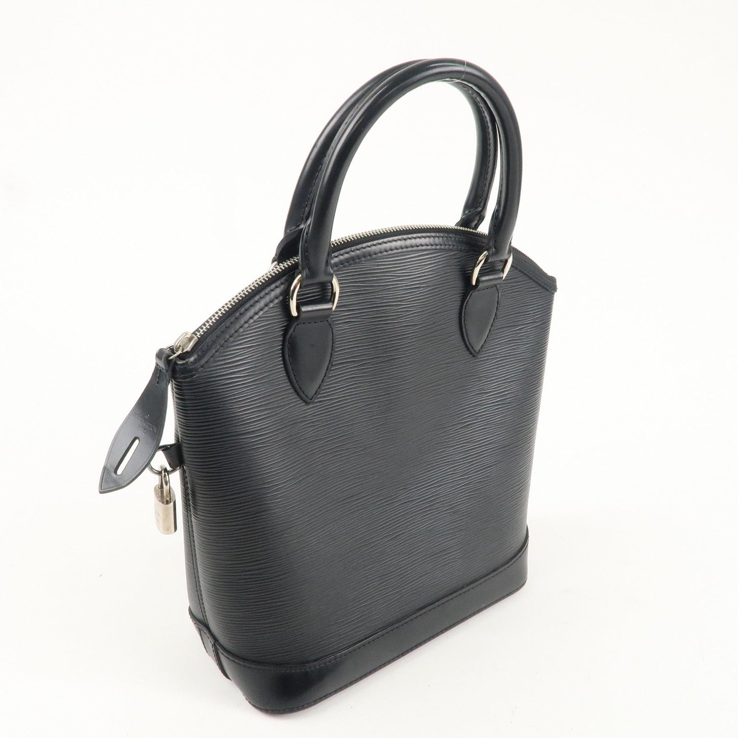 Louis Vuitton Epi Leather Lock It Hand Bag Noir M42292