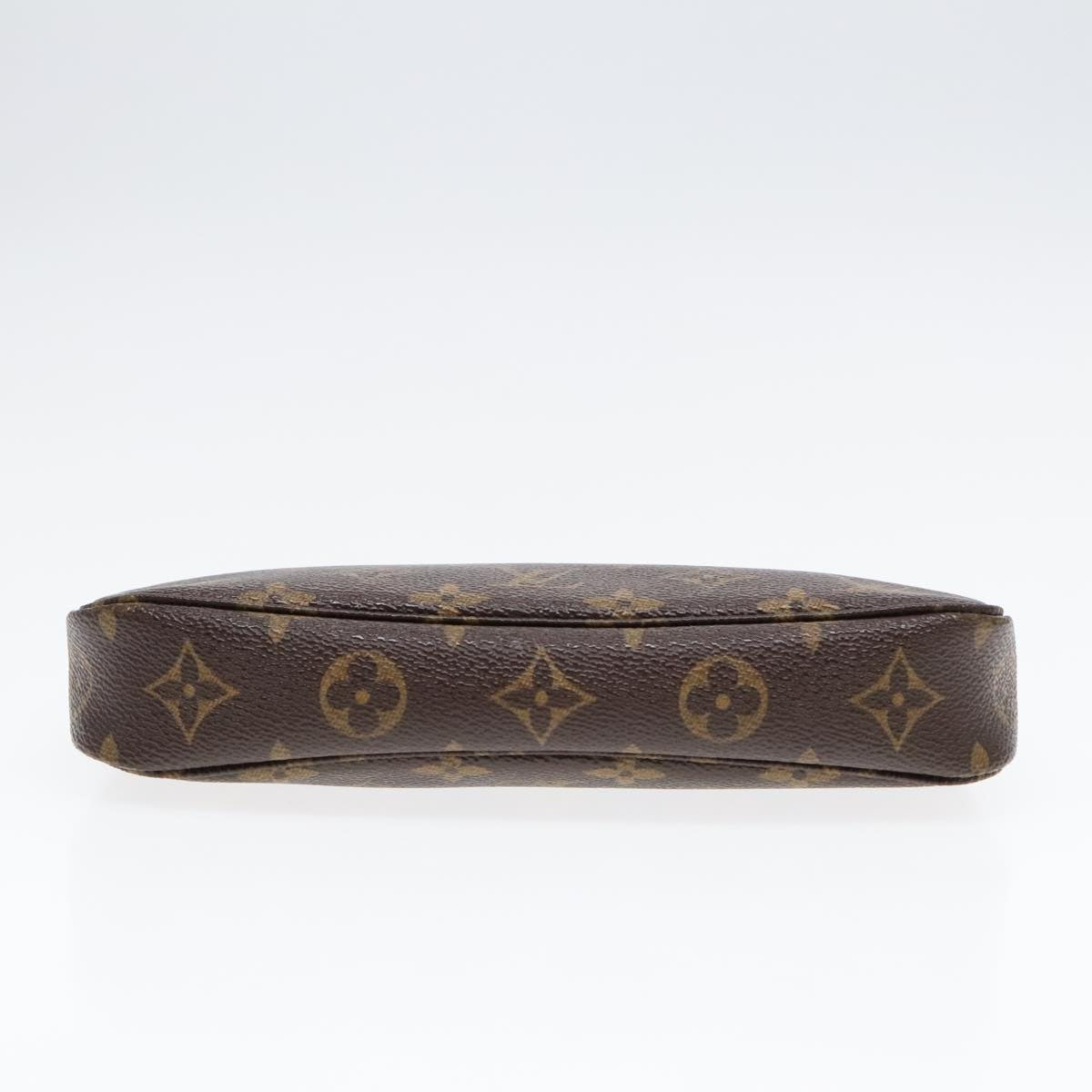 Louis Vuitton Pochette Accessoire  Canvas Clutch Bag