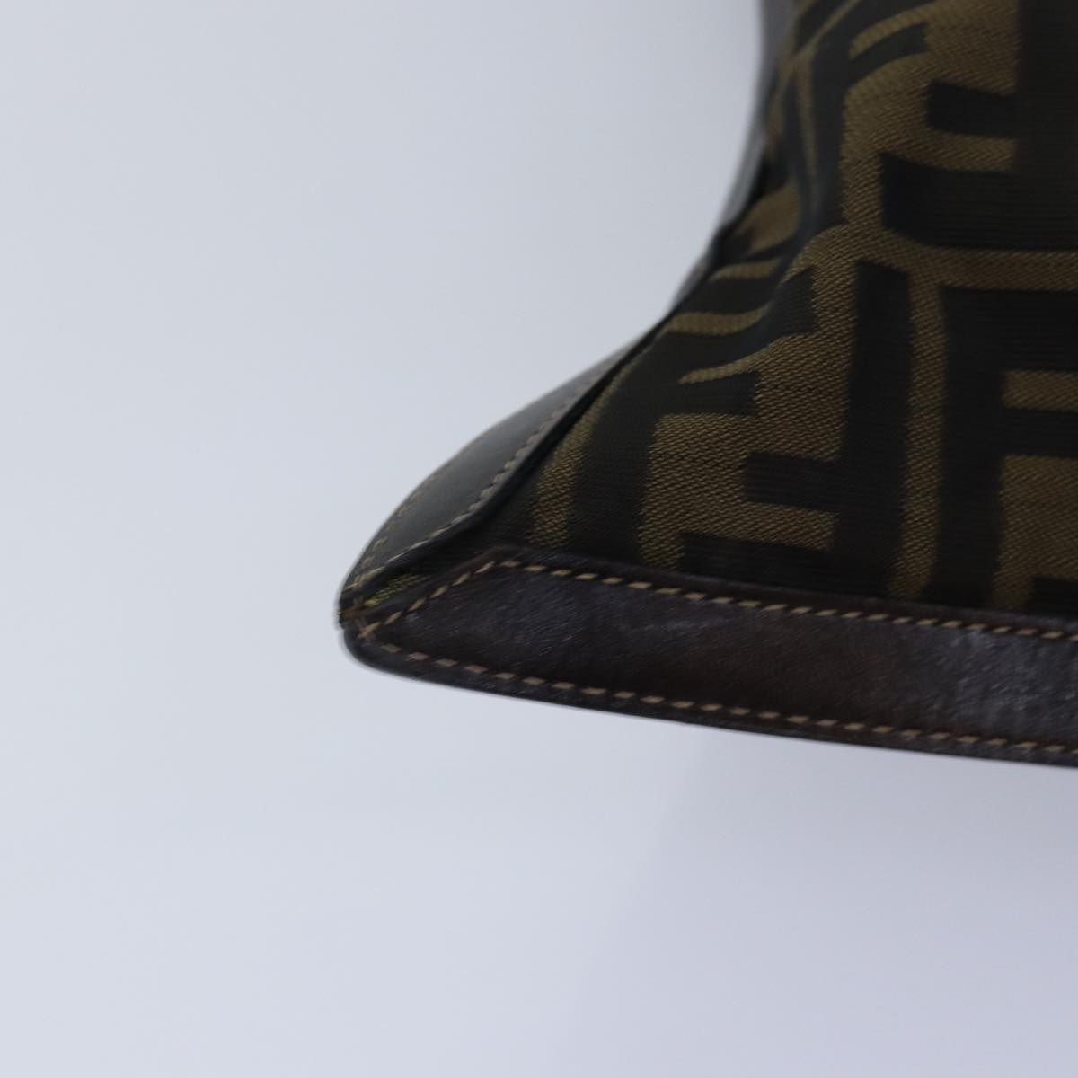 Fendi Zucca  Canvas Clutch Bag