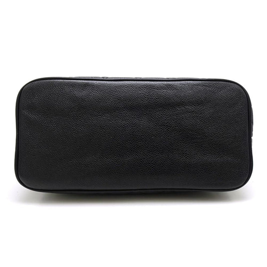 Chanel Reprint Tote Bag Caviar Skin Black