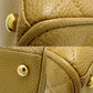 Chanel Handbag Caviar Skin Camel x Gold Metal Fittings