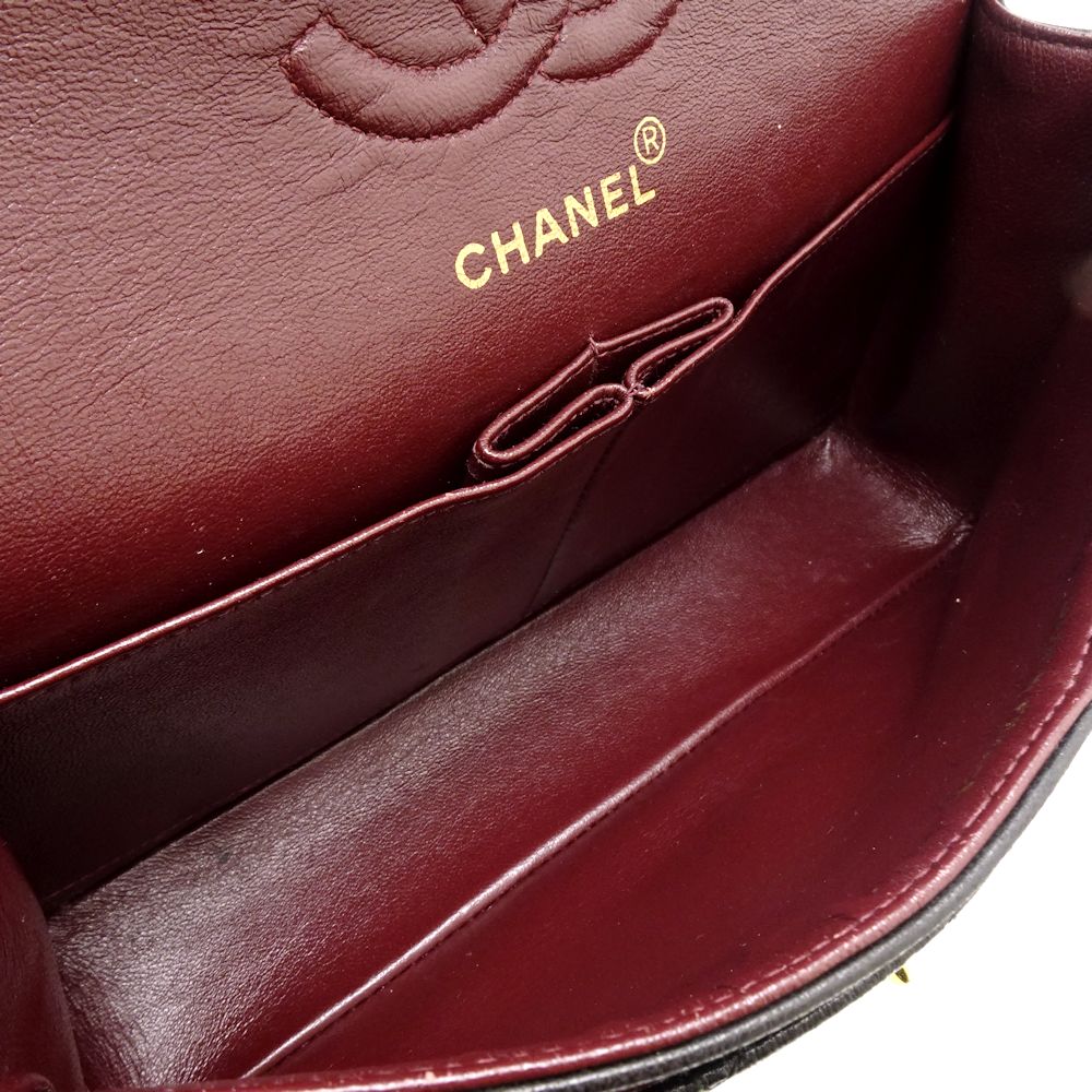 Chanel Matelasse Chain Shoulder Bag Lambskin Black