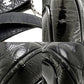 Chanel Chain Tote Bag Matelasse Patent Leather Black