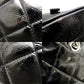 Chanel Chain Tote Bag Matelasse Patent Leather Black
