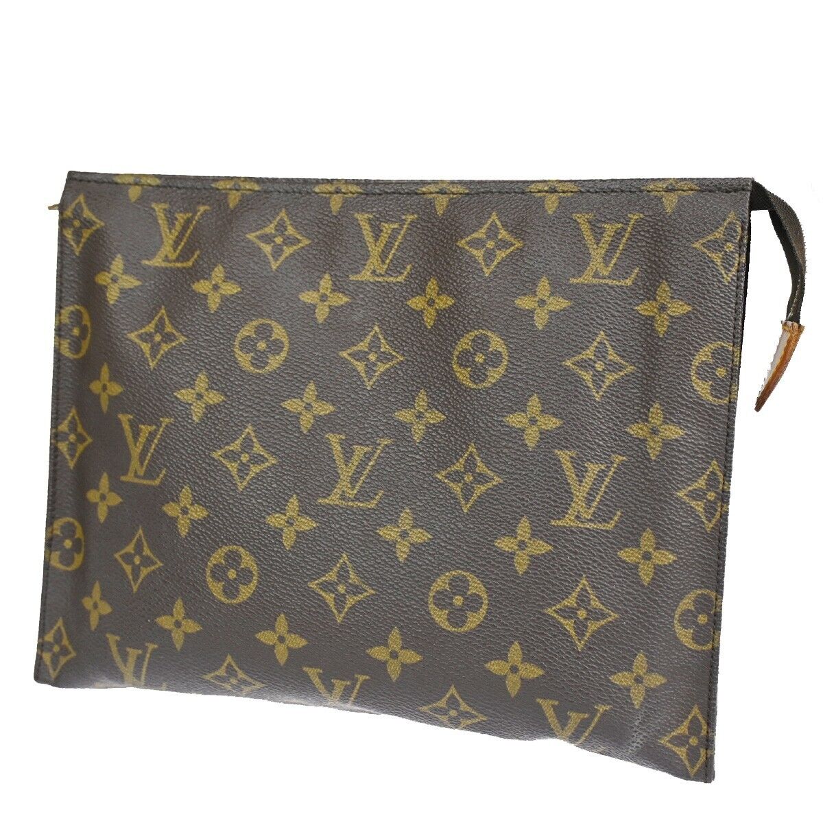 Louis Vuitton Poche Toilette  Canvas Clutch Bag