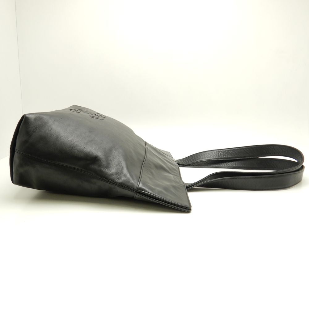 Chanel Tote Bag Shoulder Lambskin Black Heremark