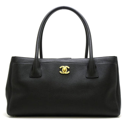 Chanel Executive Tote Bag Caviar Skin Black