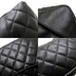 Chanel Cambonline Bowling Handbag Black Lambskin