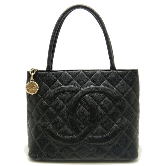 Chanel Reissue Tote Bag Caviar Skin Black