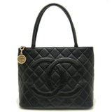 Chanel Reissue Tote Bag Caviar Skin Black