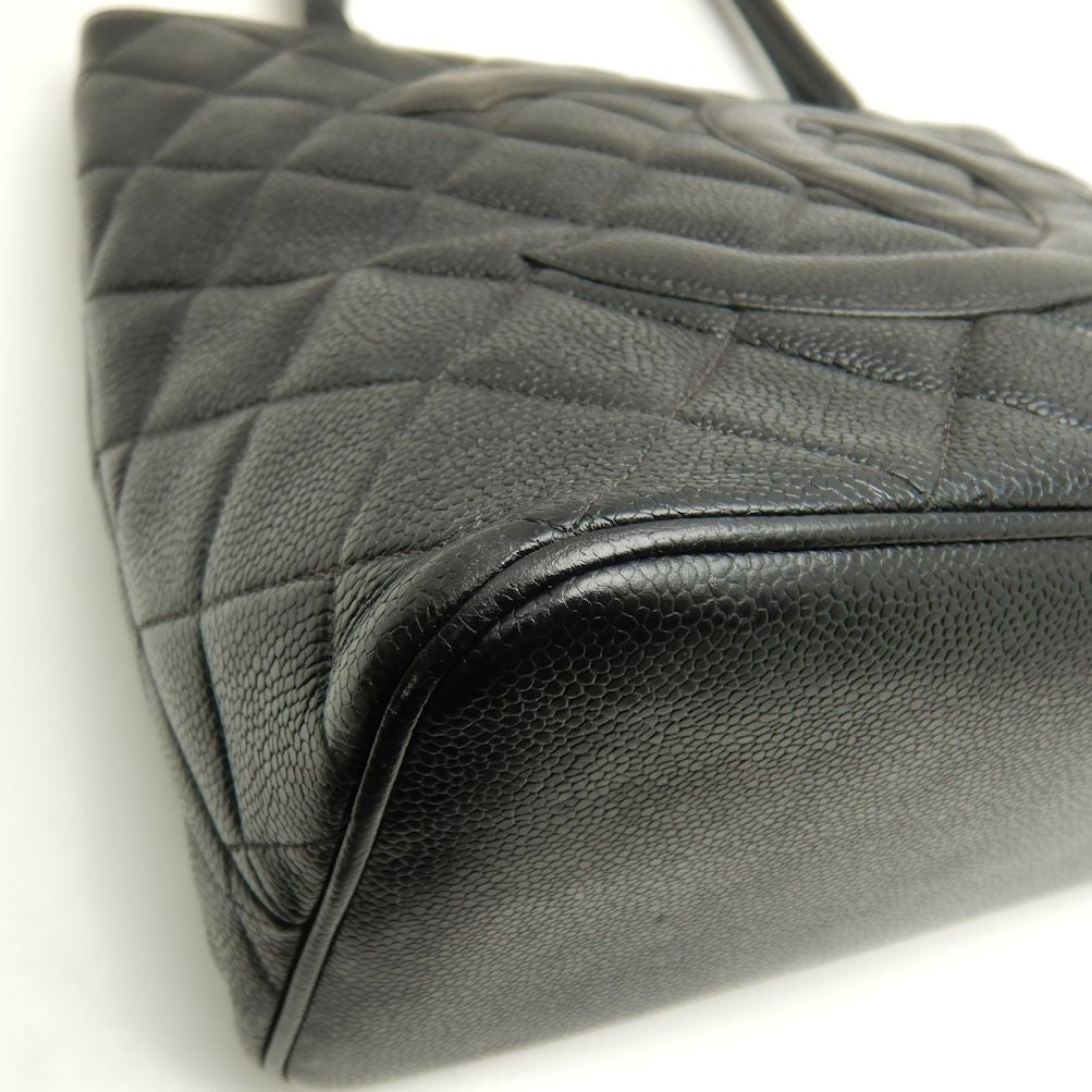 Chanel Reissue Tote Bag Caviar Skin Black