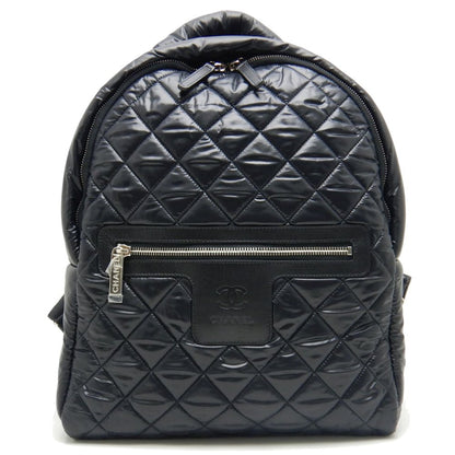 Chanel Coco Coon Daypack Nylon Black Backpack