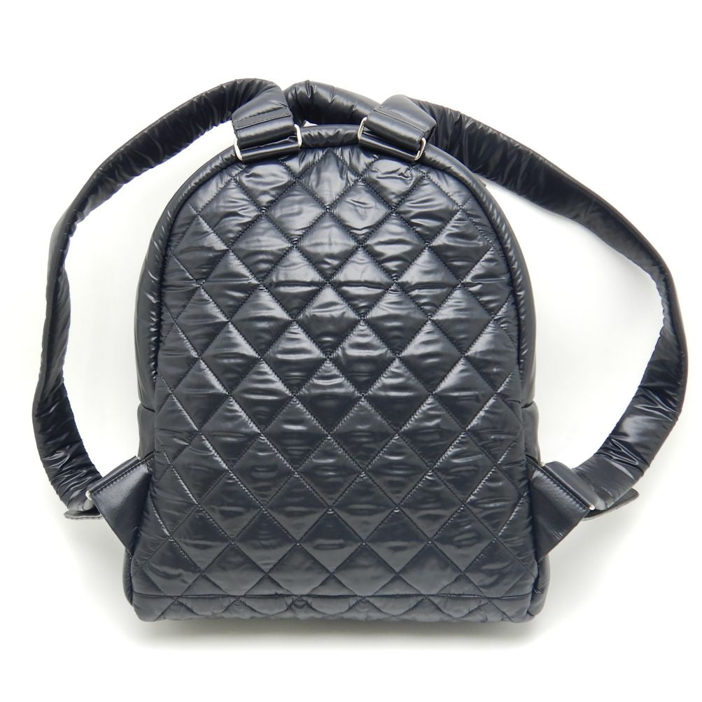 Chanel Coco Coon Daypack Nylon Black Backpack