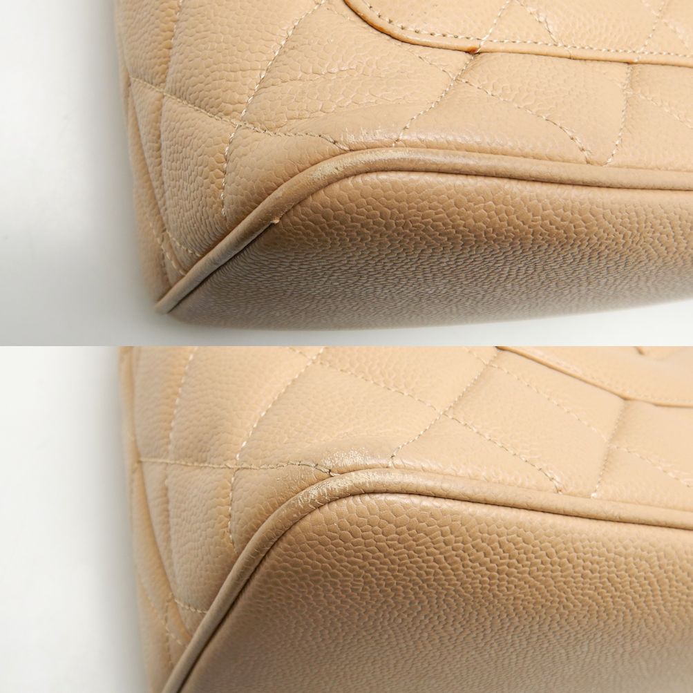 Chanel Reissue Tote Bag Caviar Skin Beige