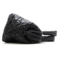 Chanel Coco Coon Boston Bag Nylon Leather Black