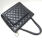 Chanel Reprint Tote Bag Caviar Skin Black