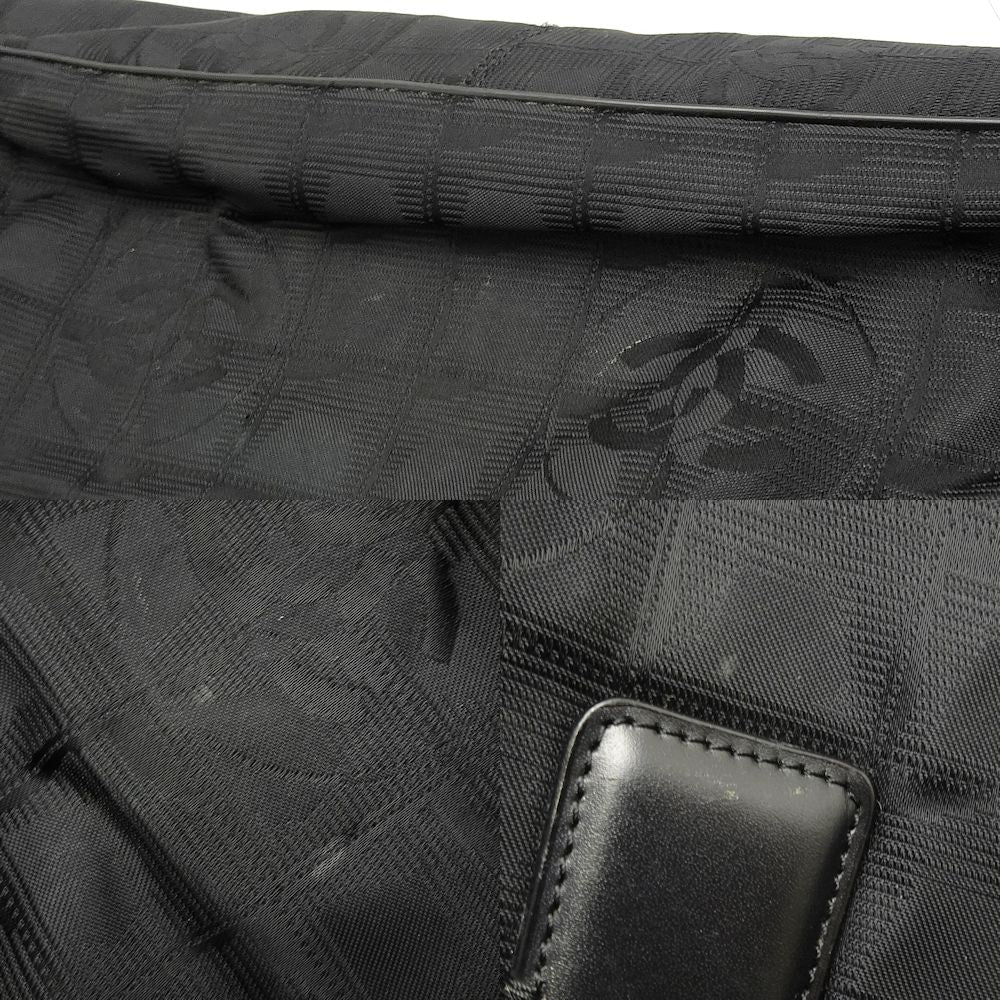 Chanel New Travel Line Tote MM Nylon Black