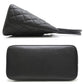Chanel Reprint Tote Bag Caviar Skin Black x Silver Metal