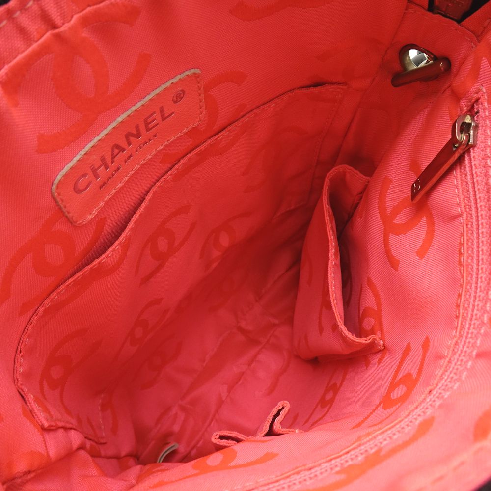 Chanel Cambon Line Shoulder Bag Crossbody Black Calf